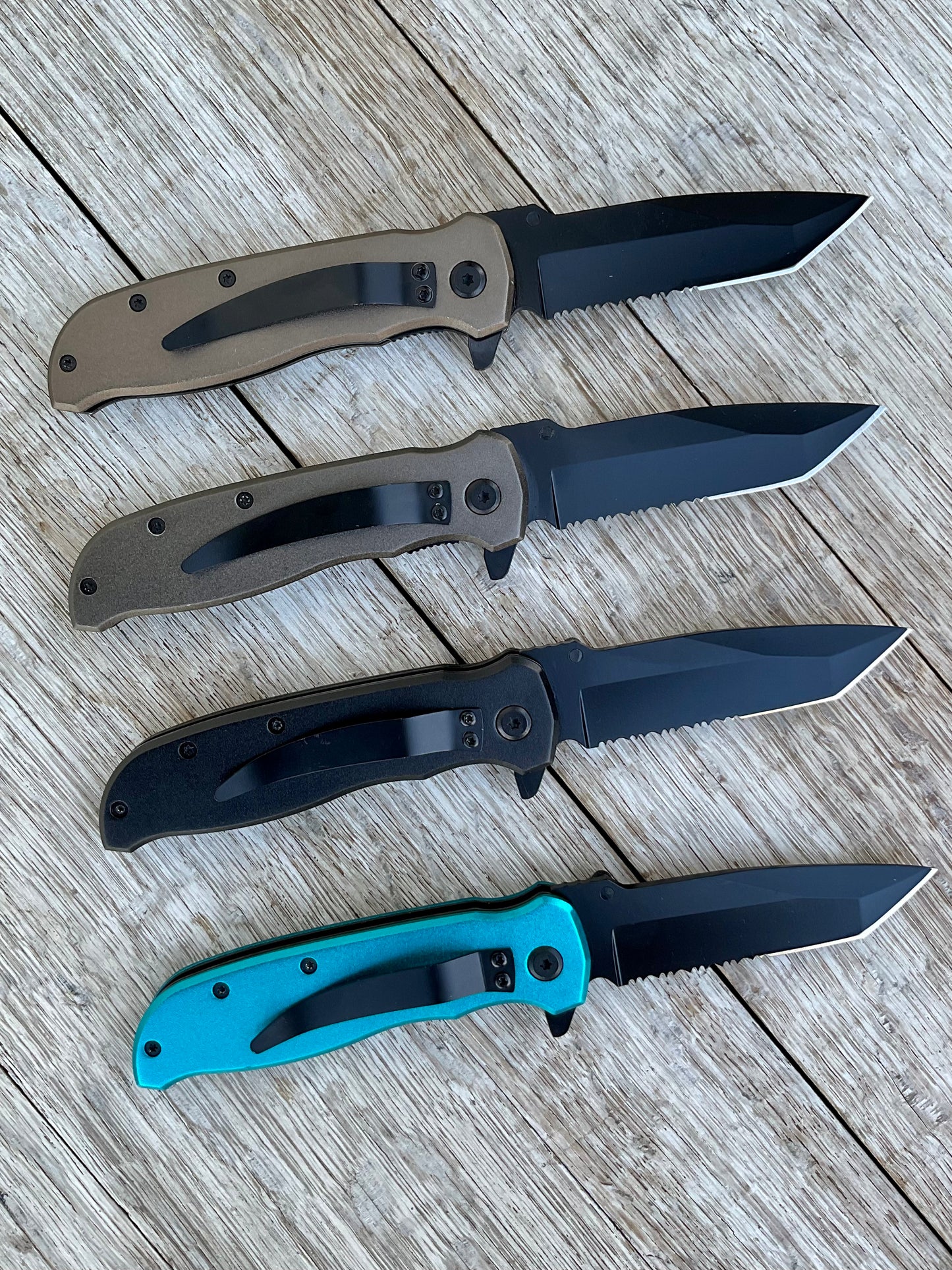 Tanto Assisted Opening Folding Pocket Knife