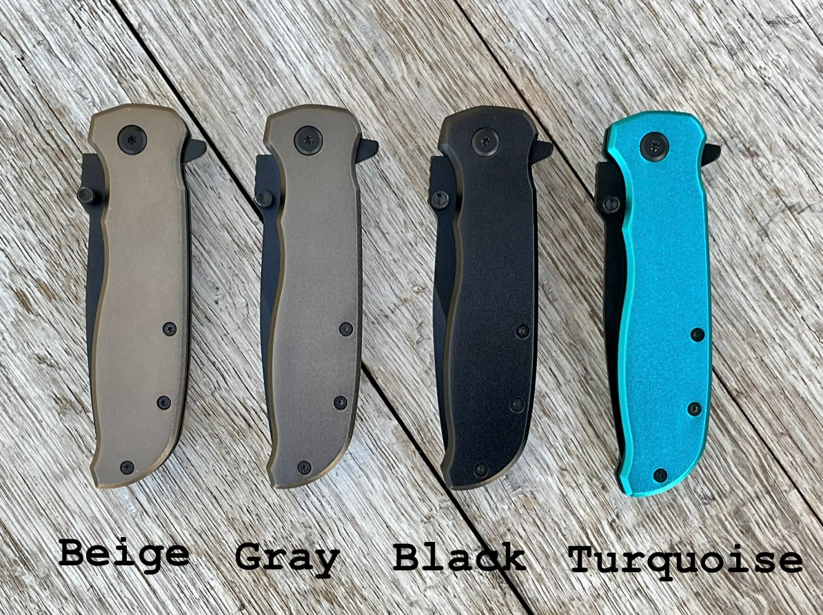 Tanto Assisted Opening Folding Pocket Knife