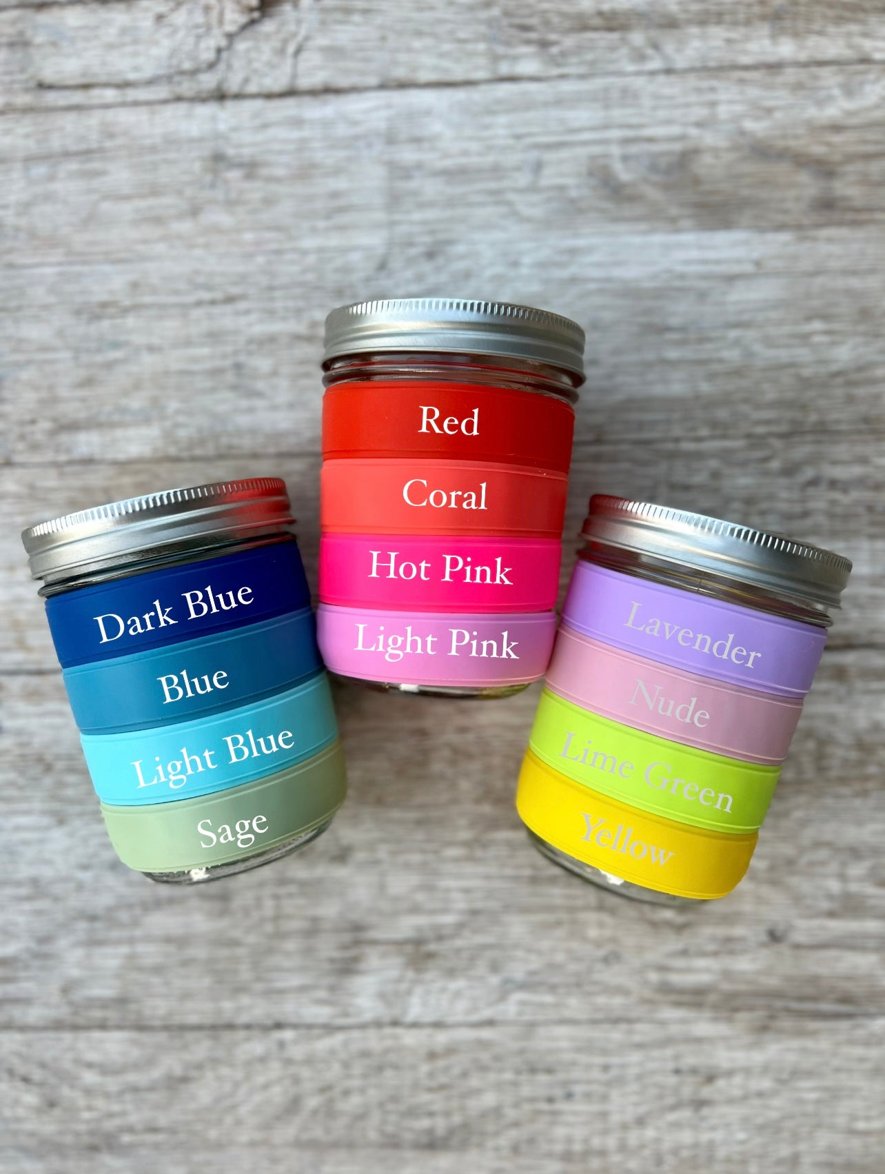 Straight Edge Silicone Cup Band