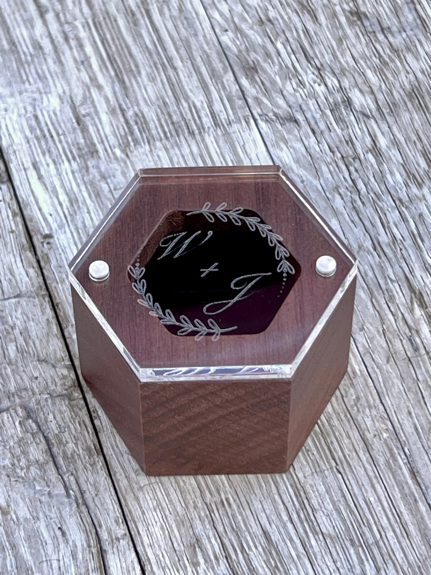 Hexagon Ring Box