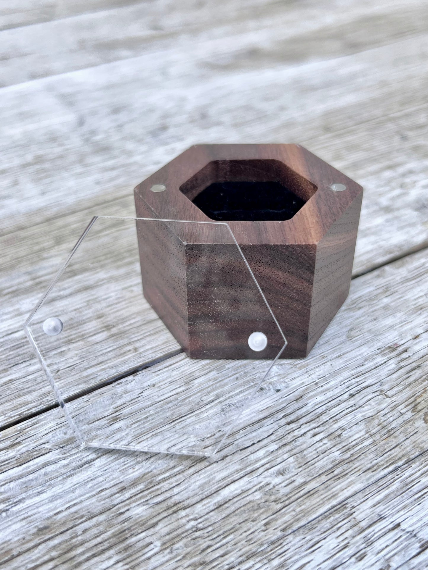 Hexagon Ring Box