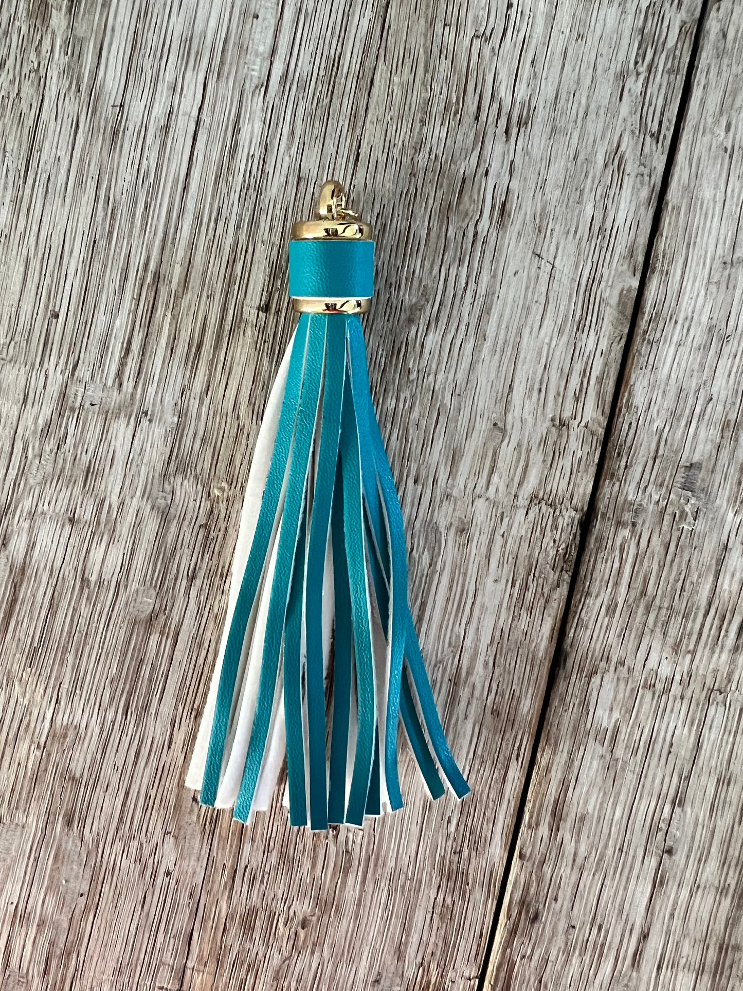 4” Faux Leather Tassel