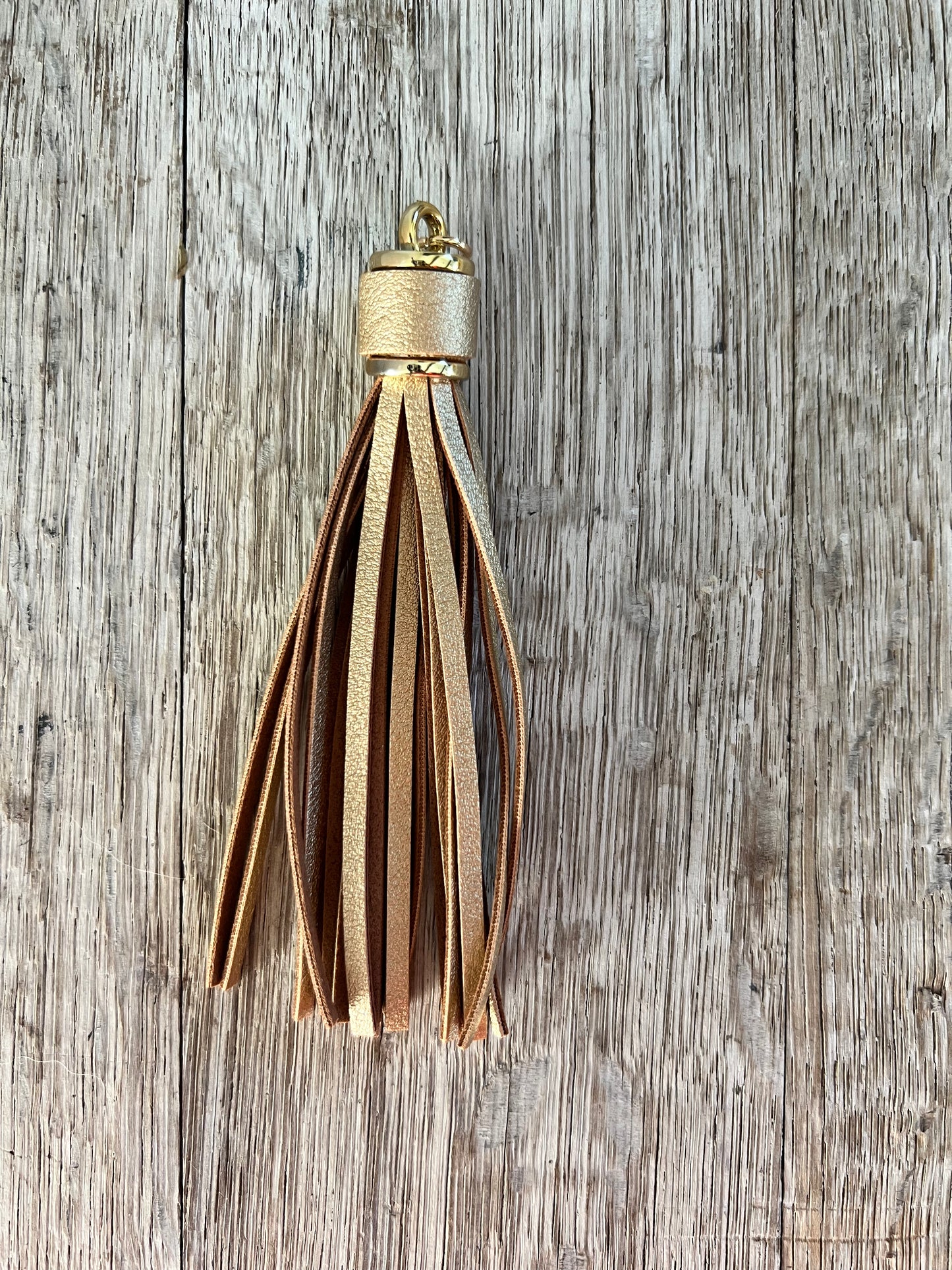 4” Faux Leather Tassel