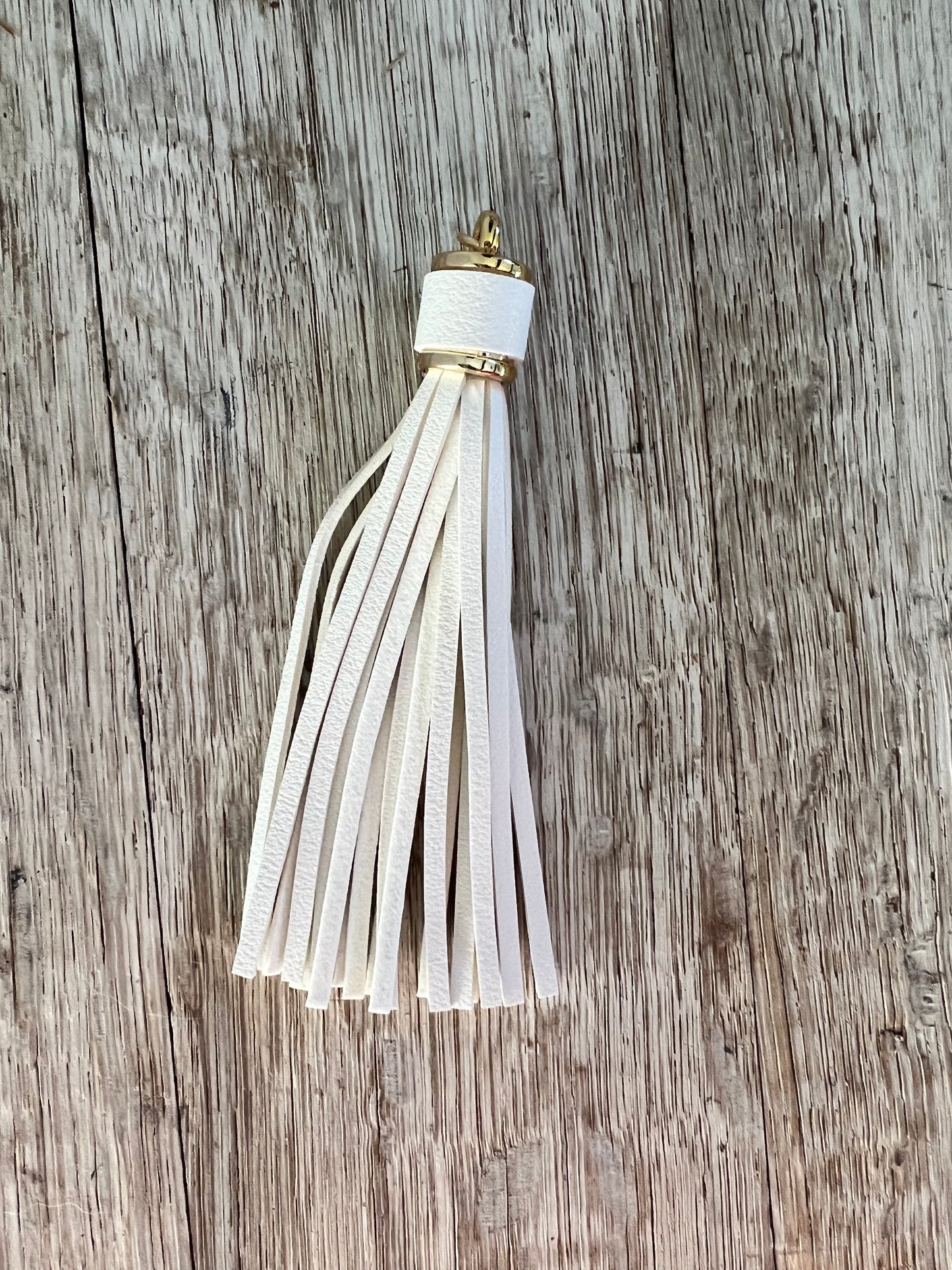4” Faux Leather Tassel