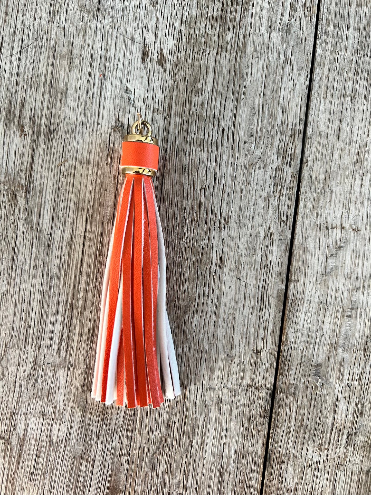 4” Faux Leather Tassel