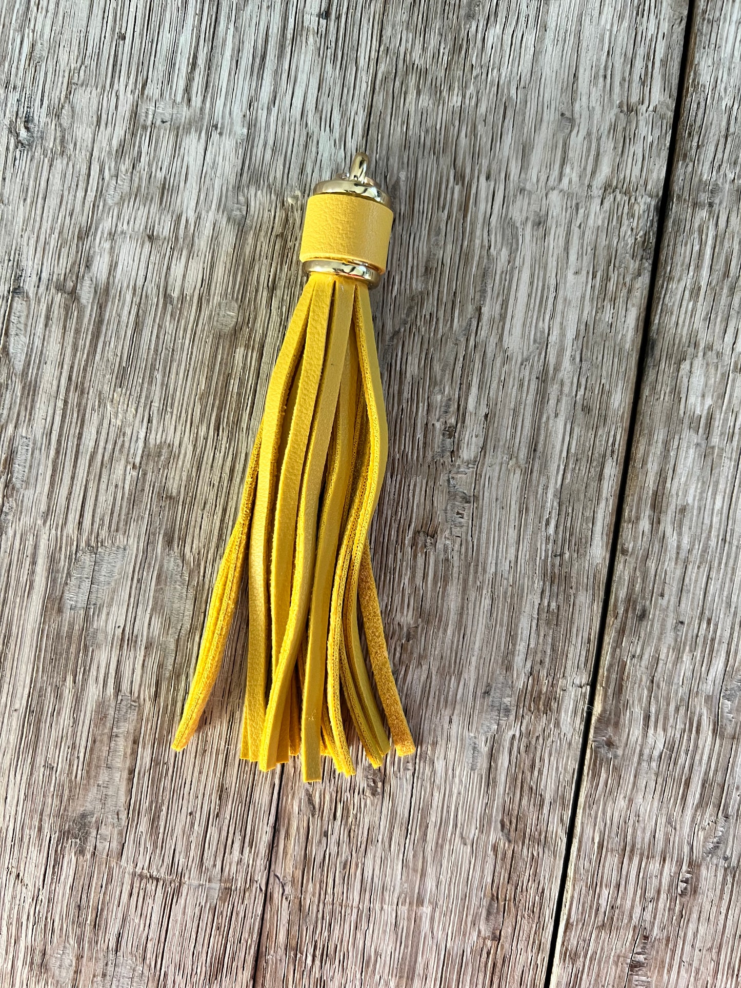 4” Faux Leather Tassel