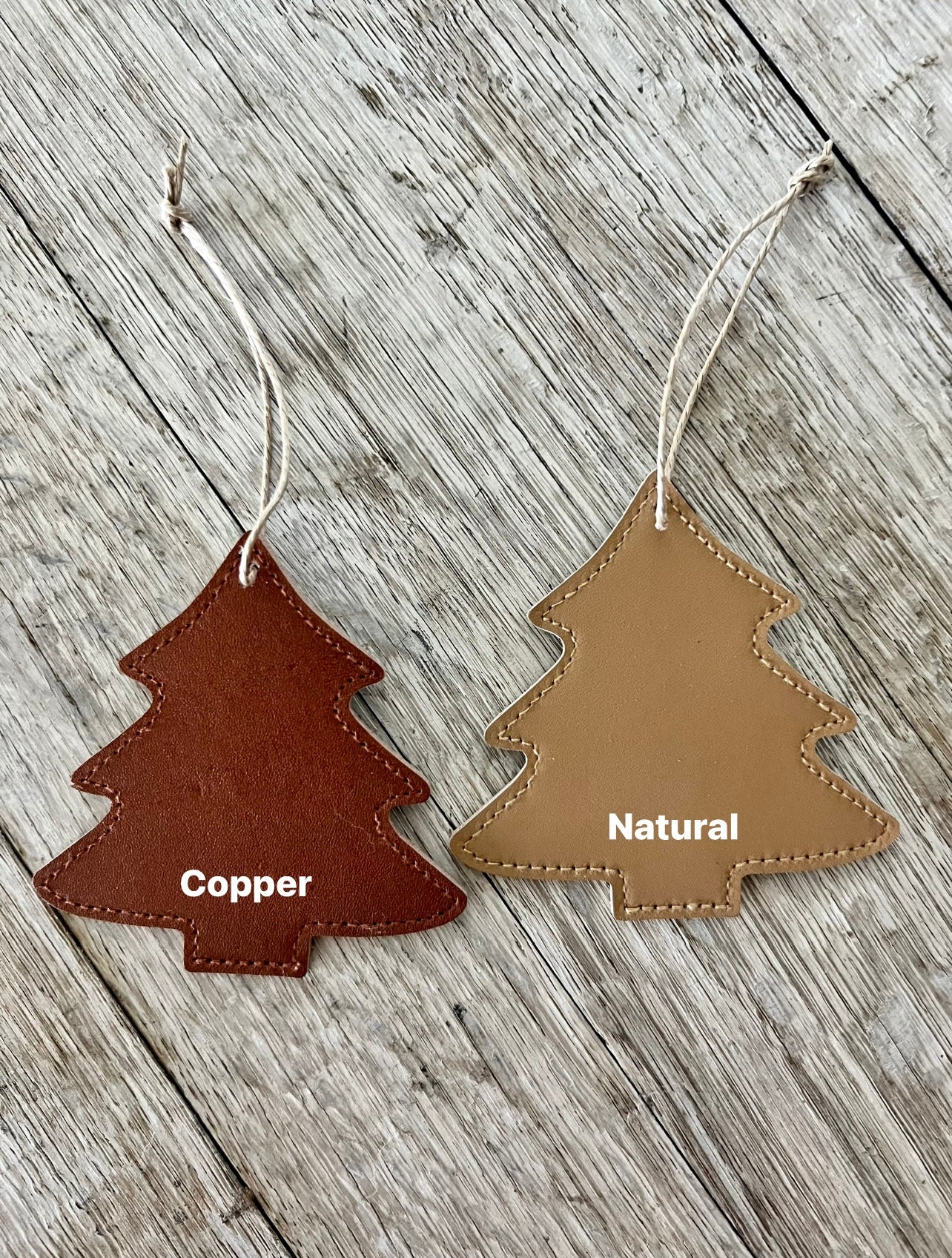 Genuine Vegetable Tanned Leather Ornament