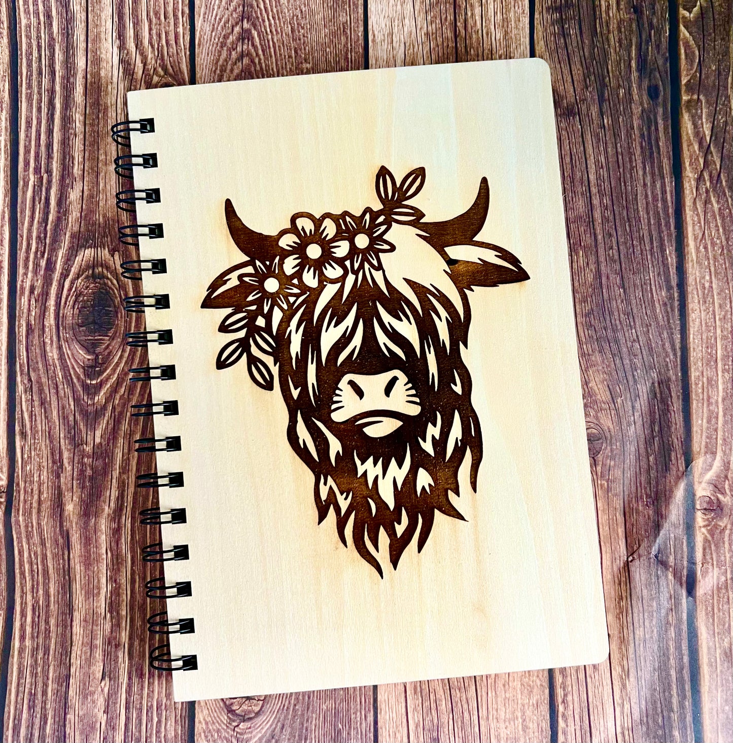 Birch Cover Spiral Notebook