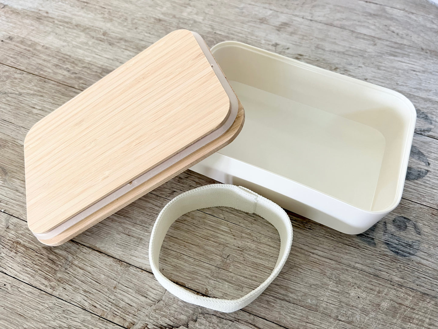 Bento Lunch Box w/Bamboo Lid