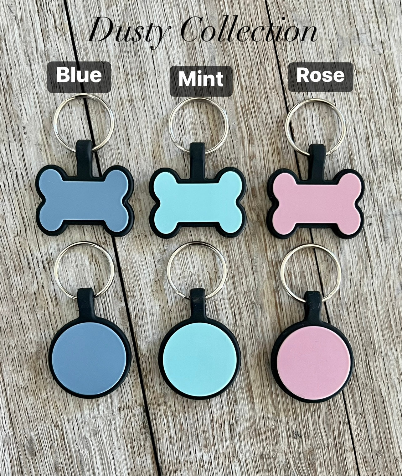 Dual Sided Silicone ID Tag