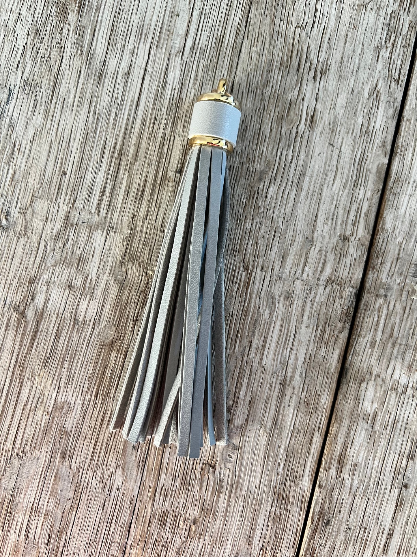 4” Faux Leather Tassel