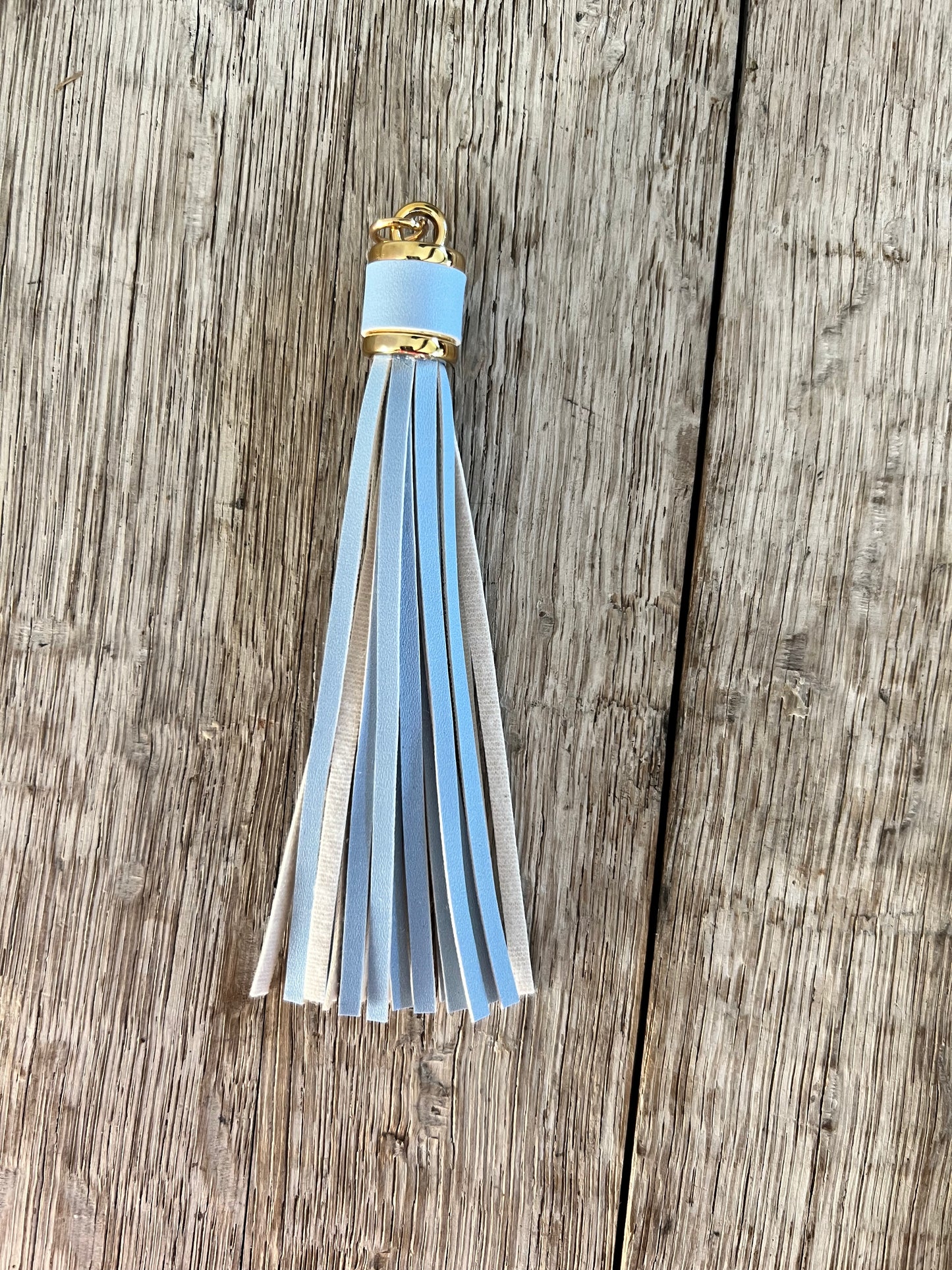 4” Faux Leather Tassel