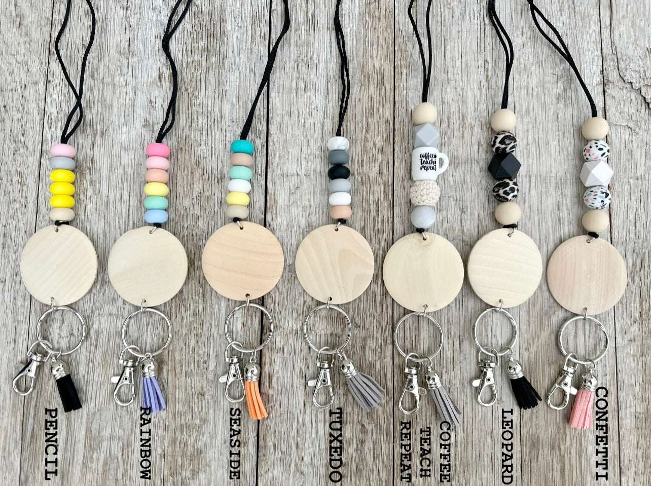 Silicone Bead Lanyard