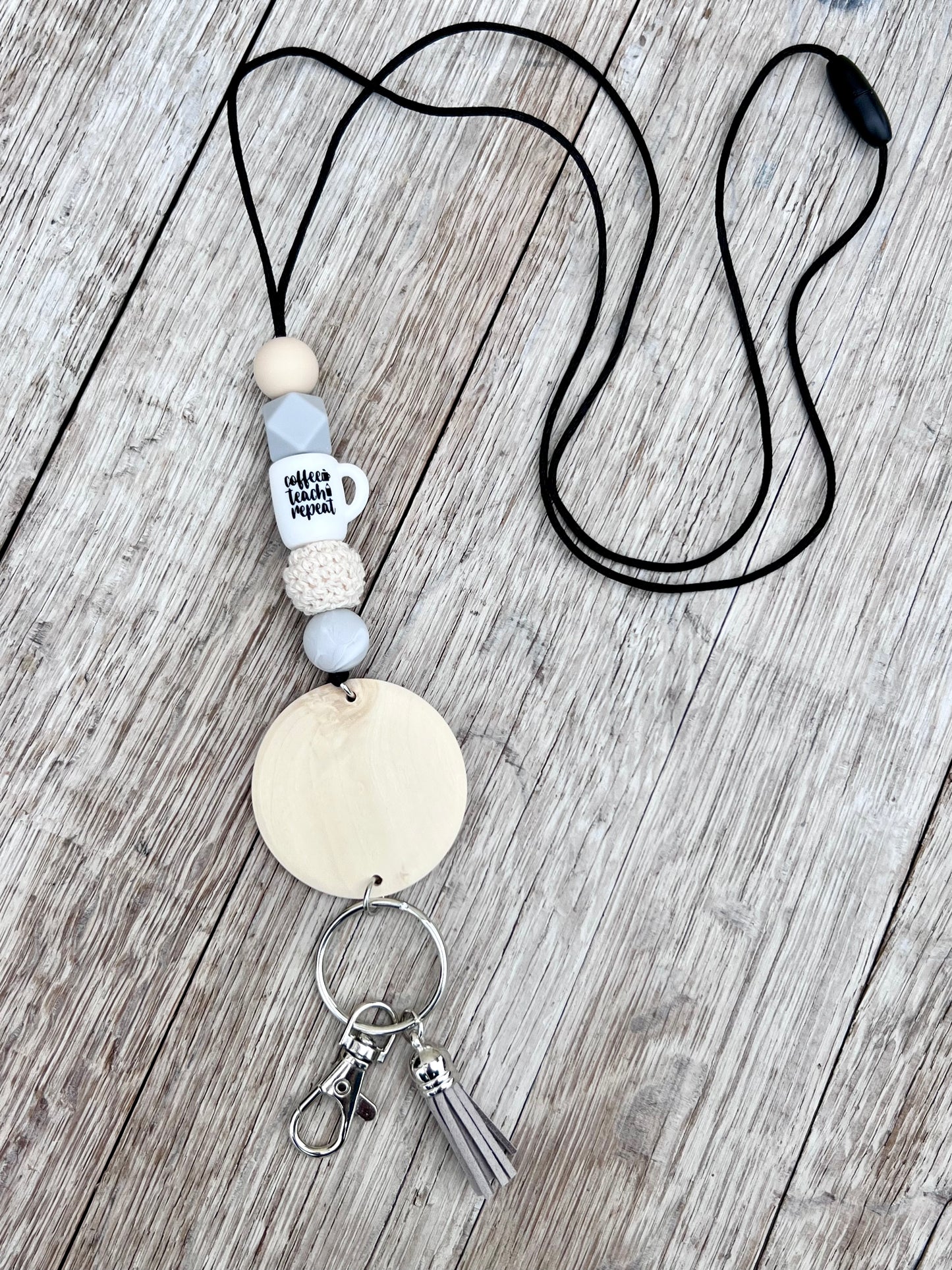 Silicone Bead Lanyard