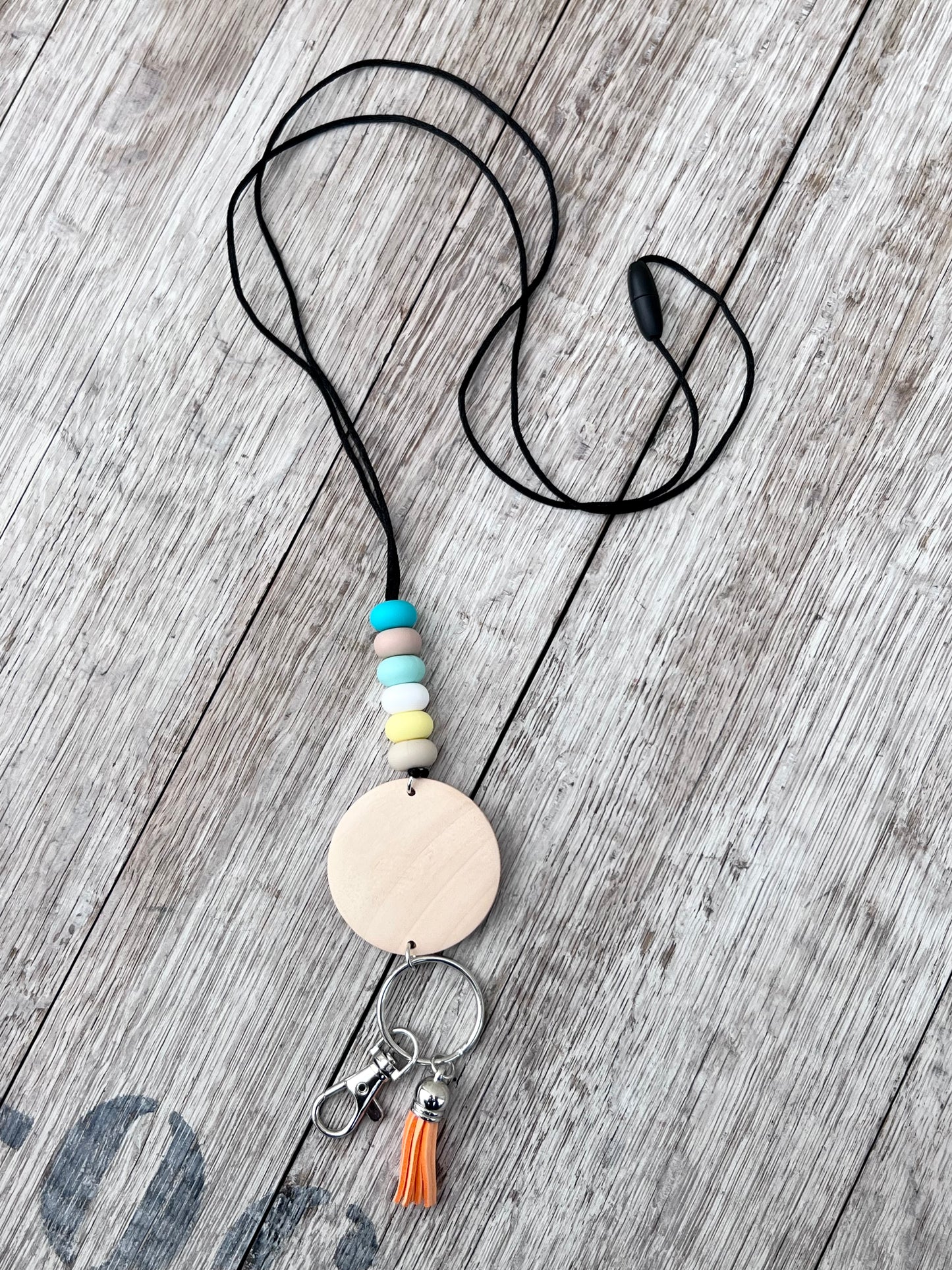 Silicone Bead Lanyard