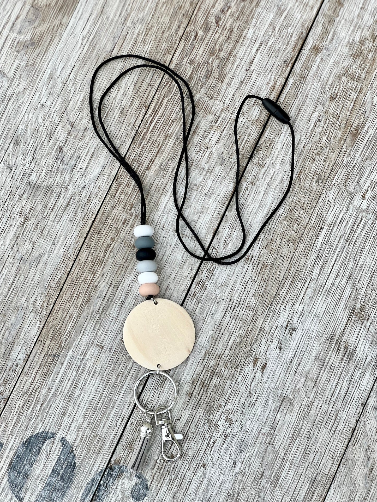 Silicone Bead Lanyard