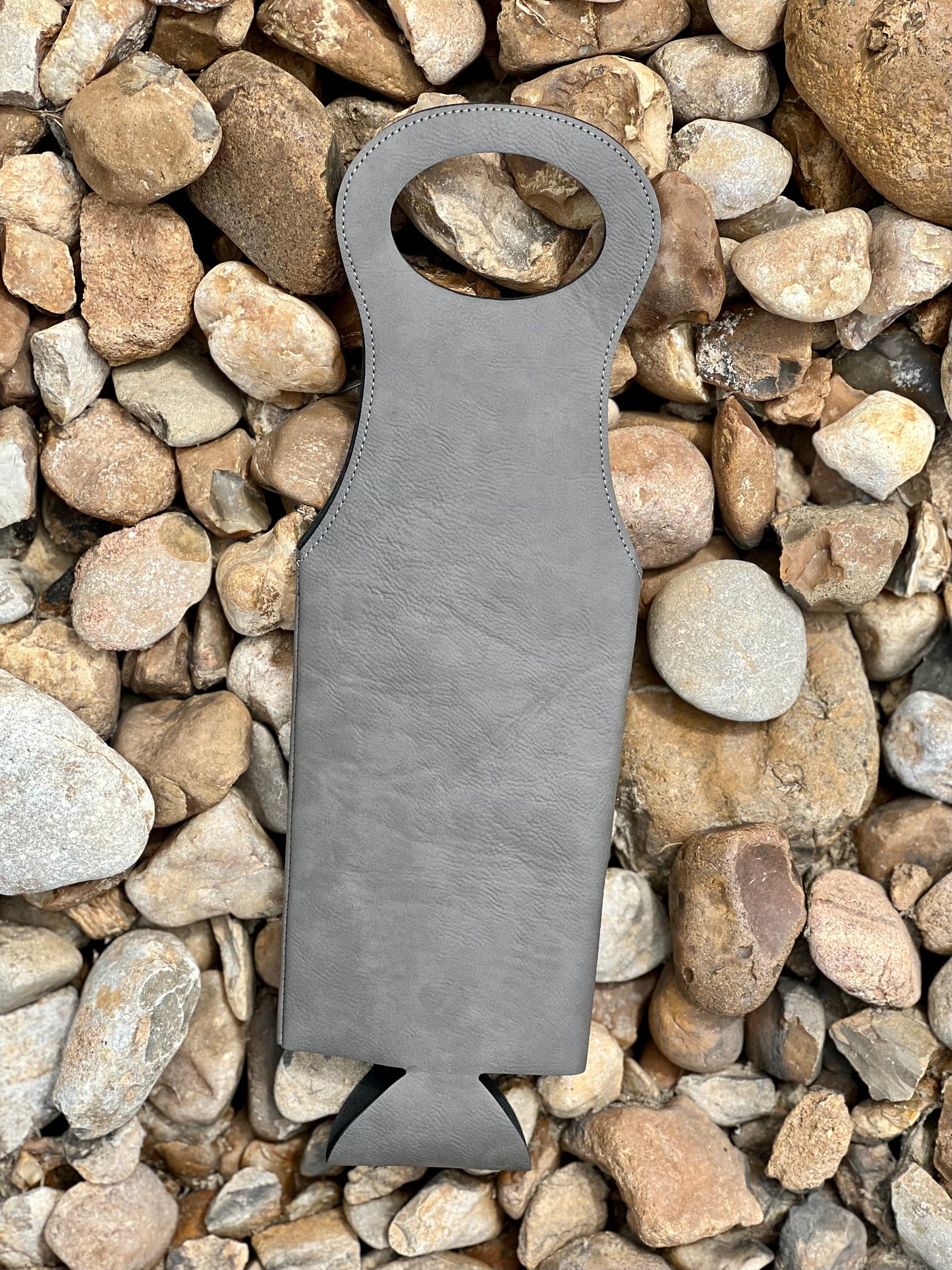 Leatherette Wine Bag