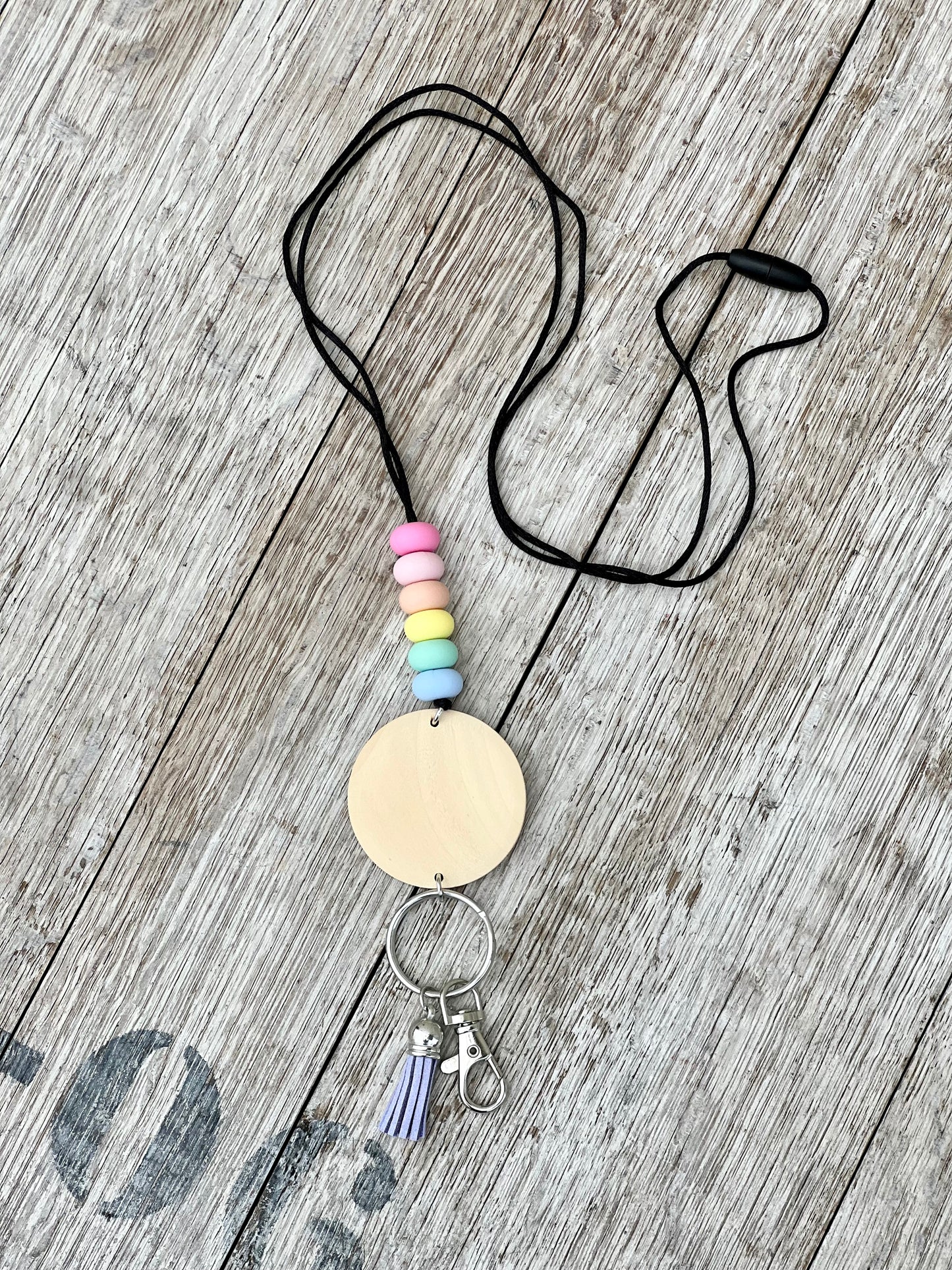 Silicone Bead Lanyard