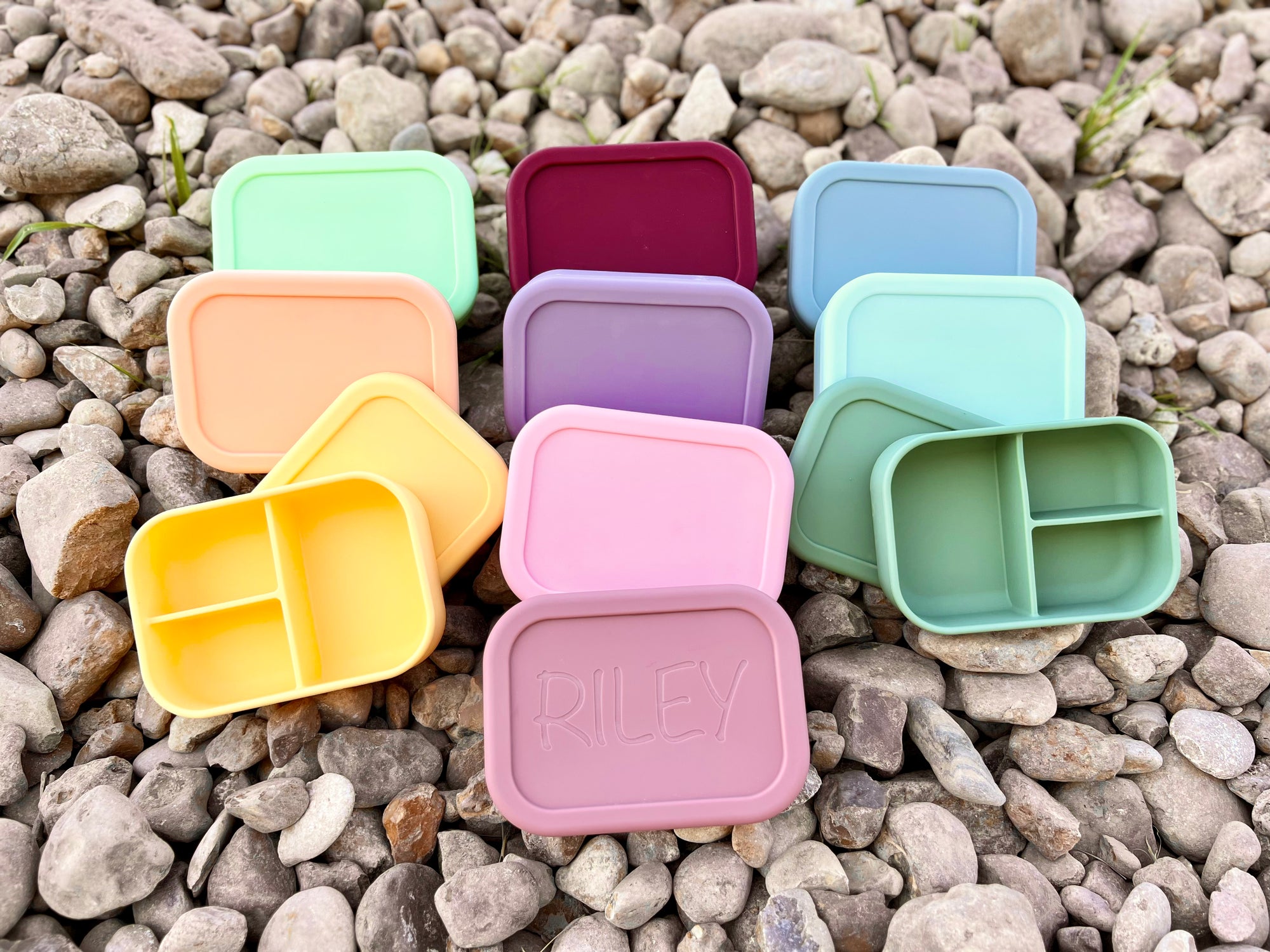 Large Capacity Food-Grade Silicone Bento Box with Leak-Proof Lid