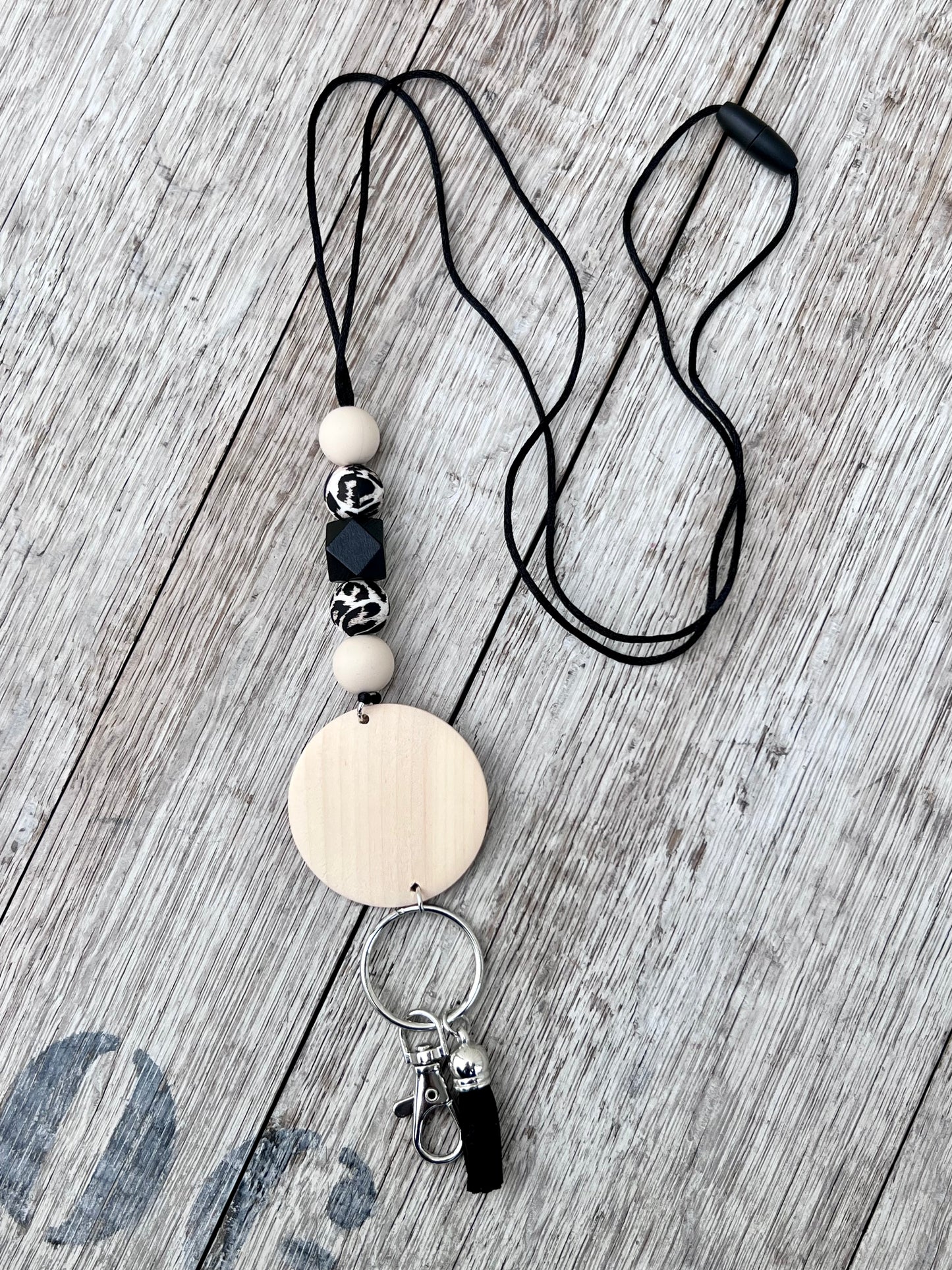 Silicone Bead Lanyard