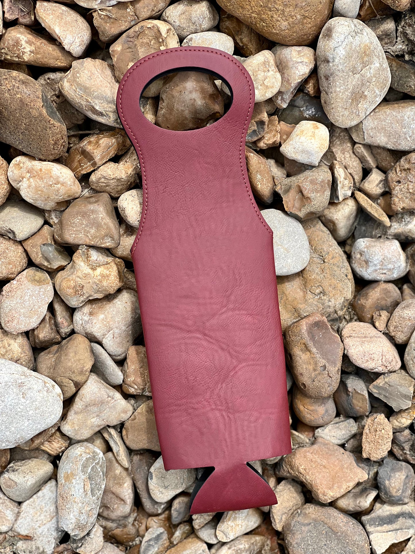 Leatherette Wine Bag