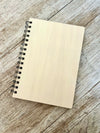 Birch Cover Spiral Notebook