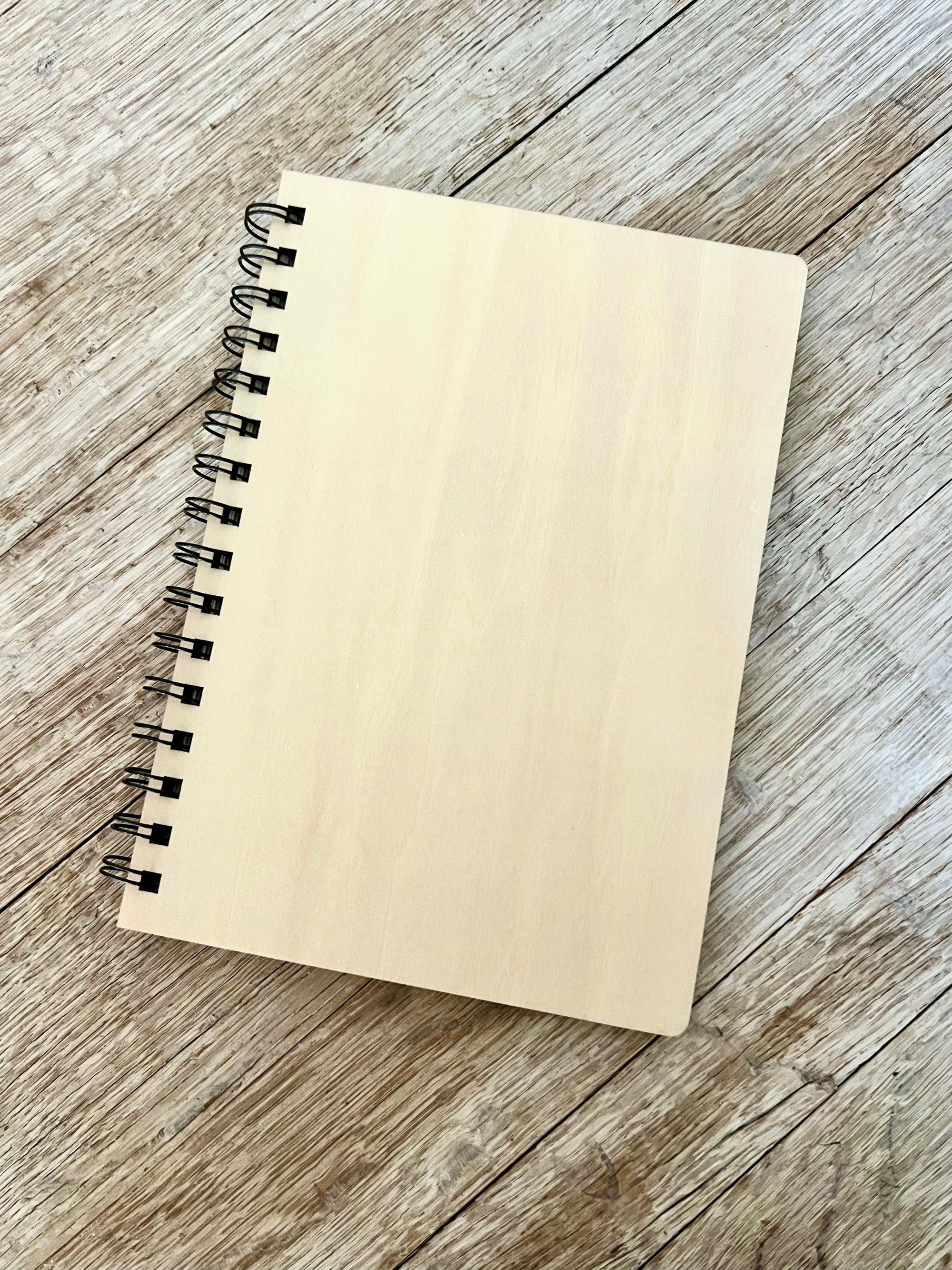 Birch Cover Spiral Notebook - KW Custom Creations 2