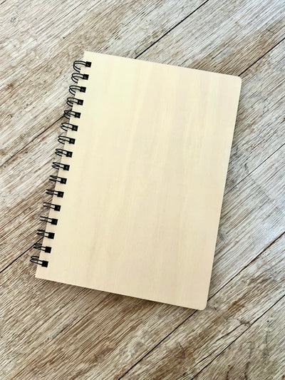 Birch Cover Spiral Notebook