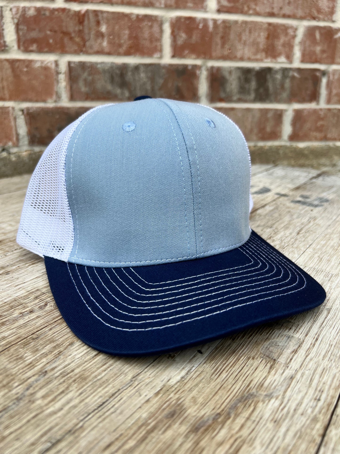 Adult Tri-Color Trucker Hat