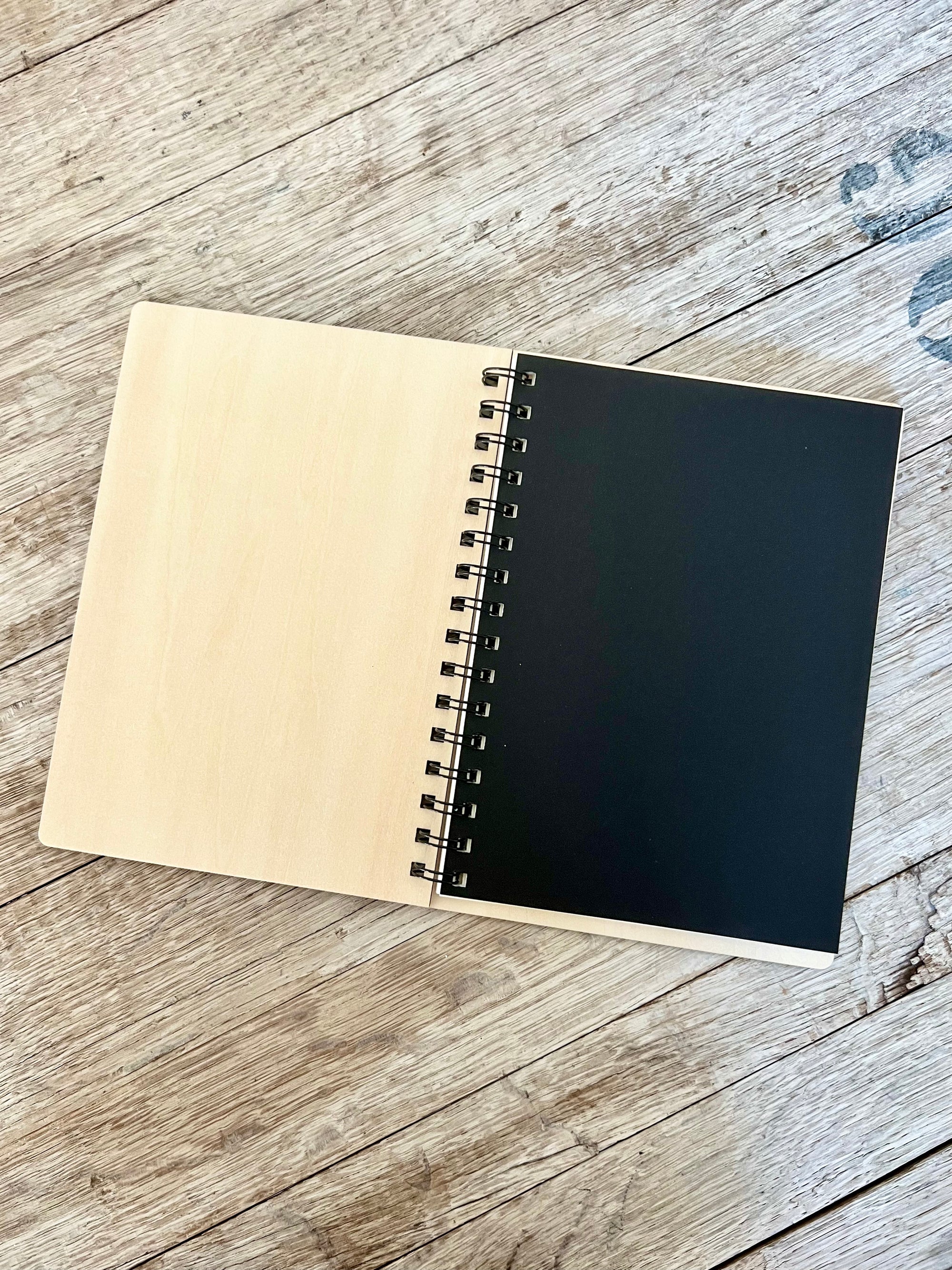 Birch Cover Spiral Notebook - KW Custom Creations 2