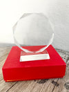 K9 Crystal Glass Trophy Blank
