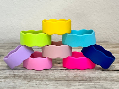 Wavy Silicone Cup Bands