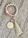 Boho Chic Silicone Beads Wristlet Blank