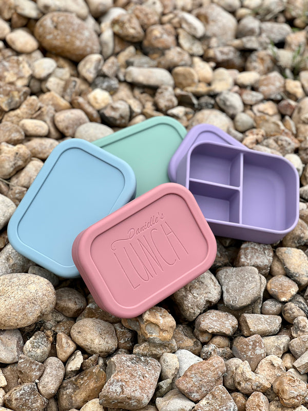 Personalized Silicone Bento Box – Creatively Southern