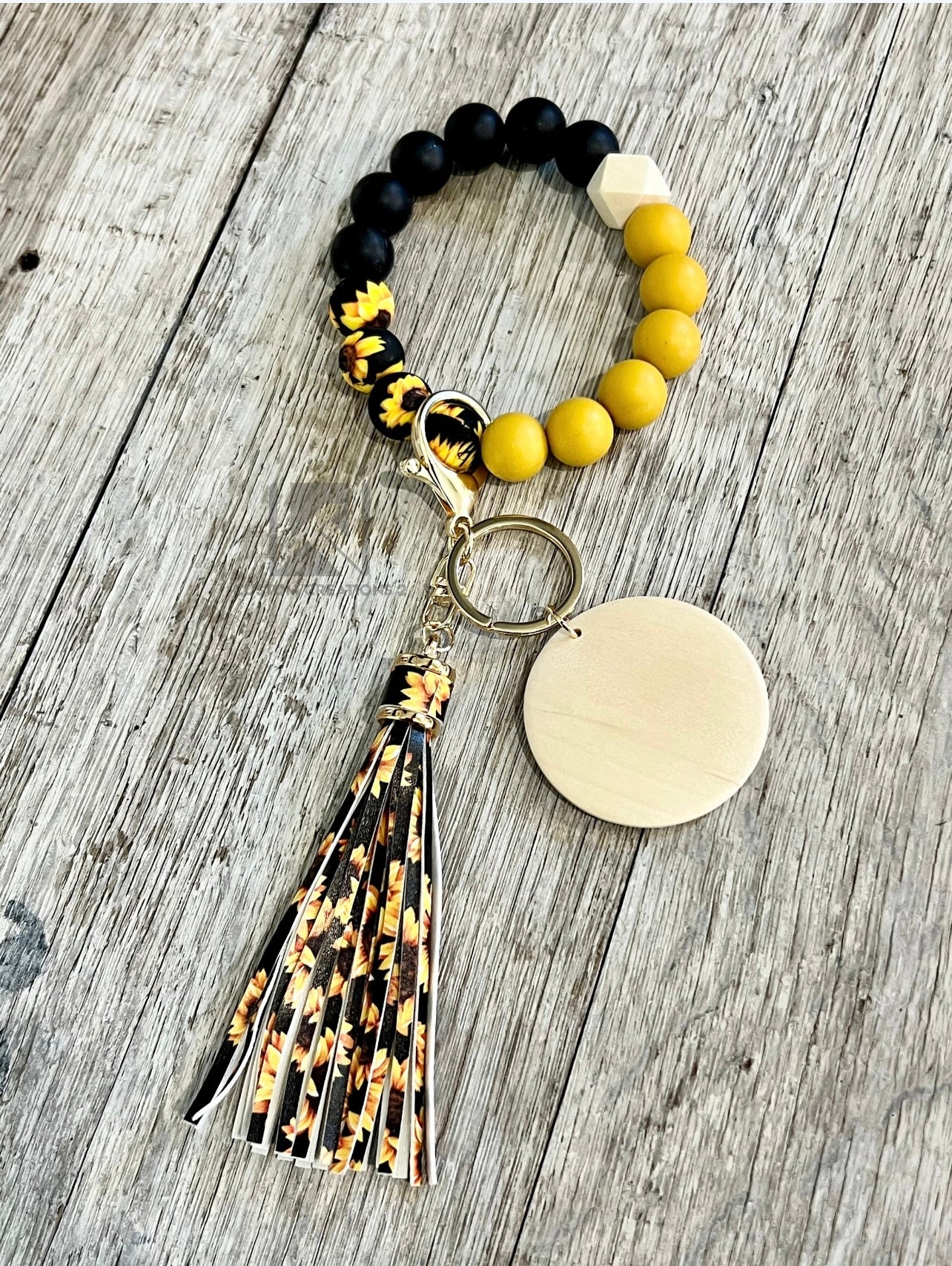 Boho Chic Silicone Beads Wristlet Blank - KW Custom Creations 2
